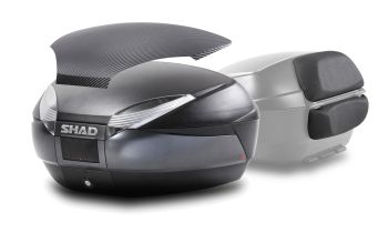 BAUL SH48 + TAPA CARBON + RESPALDO SHAD