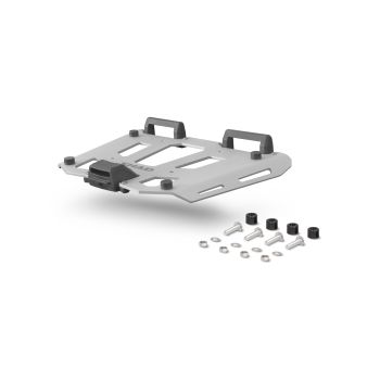 PLATIN ALUMINIUM + SCHRAUBEN