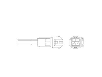 NGK OZA656-H5 SONDA LAMBDA DE MOTOCICLETA