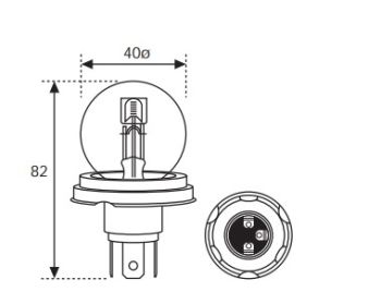 LAMP EUROPA SPOT 12V 4540W