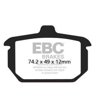 EBC FA078 Organischer Bremsbelag
