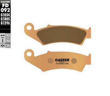 GALFER OFFROAD SINTER-BREMSBELÄGE - FD092