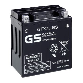 Bateria GTX7L-BS GS AGM Sin Mantenimiento Pack Acido