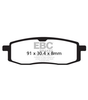 EBC FA105R Gesinterte Bremsbeläge