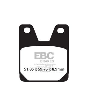 EBC FA267HH Pastilla sinterizada Sportbike HH