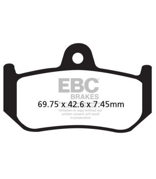 EBC FA320HH Sinter-Sportbremsbelag HH