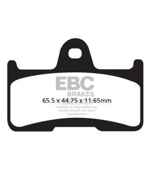 EBC FA344R Sinterbelag