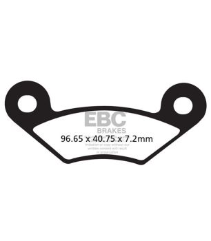 EBC FA483R Sintermetall-Bremsbeläge