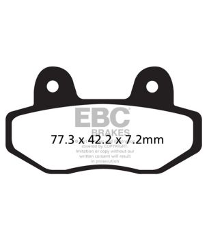 EBC FA622R Gesinterter Bremsbelag