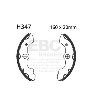 EBC H347SG Satz geschlitzter Bremsbacken