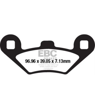 EBC SFA650HH Pastilla sinterizada para Scooter
