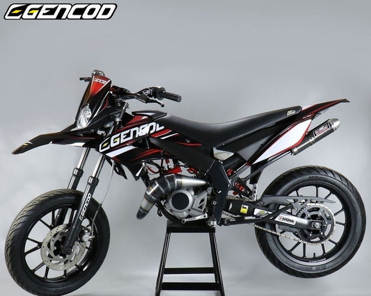 Kit decorativo Derbi DRD, Gilera SMT, RCR (2011 - 2017) Gencod rojo