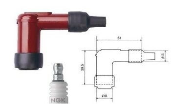 NGK LB05E-R PIPA DE BUJIA