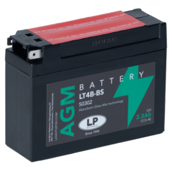 Bateria LT4B-BS LP Landport AGM Sin Mantenimiento Pack Acido