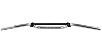 MANILLAR TRW ALUMINIO 22 MM OFF-ROAD PLATA MEDIUM