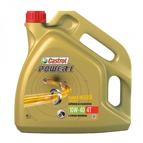 Aceite 4T 10W40 CASTROL Power 1 4 litros