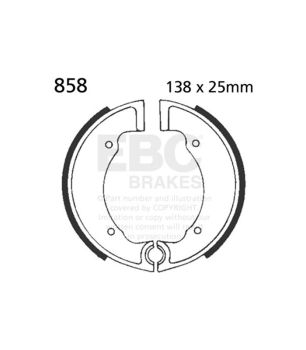 EBC 858 Bremsbackensatz