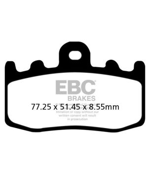 EBC EPFA335HH Pastilla EPFA trackdays Extreme Pro HH