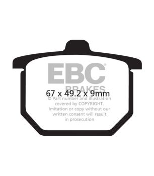 EBC FA031 Bio-Bremsbelag