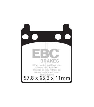 EBC FA032V Halbsinter-Bremsbelag V-PAD
