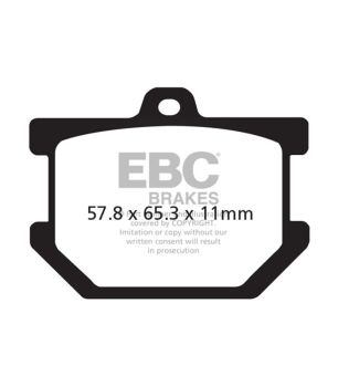 EBC FA034V Pastilla semi sintetizada V-PAD