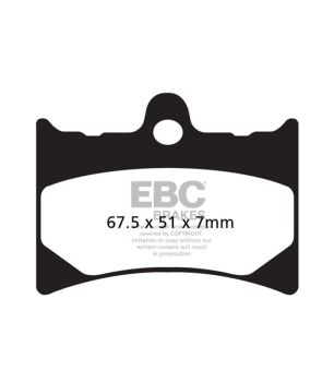 EBC FA126TT Pastilla orgánica