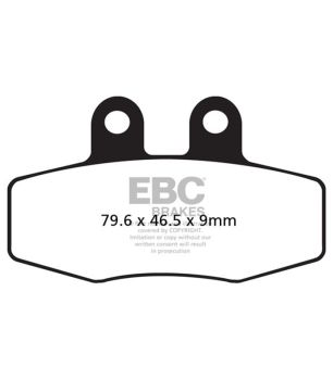 EBC FA132 Pastilla organica