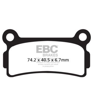 EBC FA164 Bio-Bremsbelag