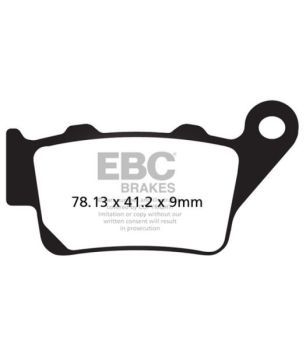 EBC FA213V Pastilla semi sinterizada V-PAD