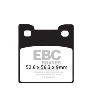 EBC FA222 Organischer Bremsbelag