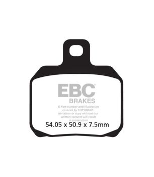 EBC FA266 Organischer Bremsbelag