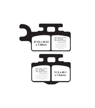 EBC FA302TT Pastilla organica Off Road