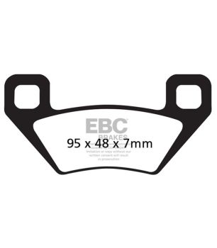 EBC FA395TT Organischer Bremsbelag