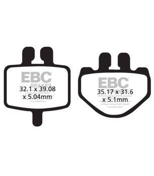 EBC FA485TT Pastilla orgánica