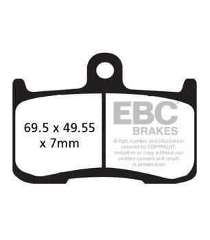 EBC GPFAX347HH Pastilla circuito Sintered HH