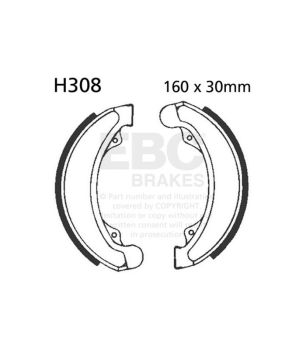 EBC H308 Bremsbackensatz