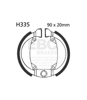 EBC H335 Bremsbackensatz