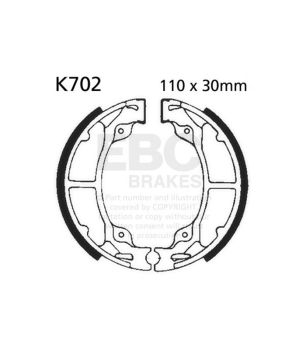 EBC K702 Bremsbackensatz