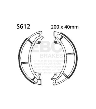 EBC S612 Bremsbelagsatz