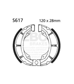 EBC S617 Bremsbackensatz