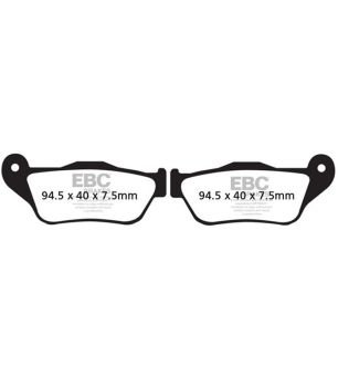 EBC SFA430HH Pastilla sinterizada para Scooter