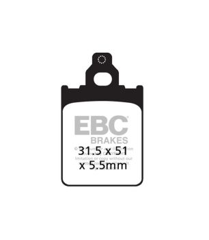 EBC SFAC186 Pastilla de carbono para Scooter