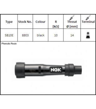 NGK SB10E PIPA DE BUJIA