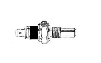 PLATIN-WIDERSTANDSTHERMOMETER 10X100 KURZER TEMPERATURINDIKATOR O.E.M. 5BRH36050100