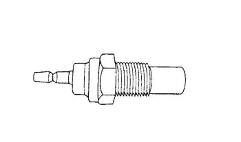 TEMPERATURSENSOR 1/8 ZOLL METRISCH 10 LÄNGE 20mm KYMCO/HONDA/SYM 50/125/250 O.E.M. 00129966