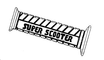 JUEGO PUÑOS SCOOTER CON TOPES 125 MM. NEGRO