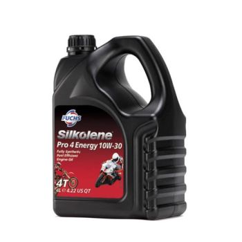 Aceite  4T  10W30  SILKOLENE Pro 4 Energy 100% Sintetico 4 litros