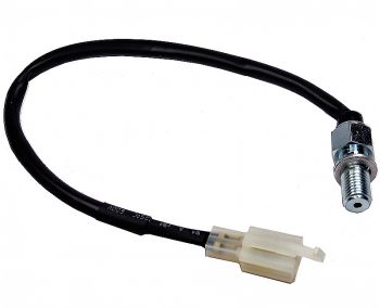 Hydraulischer Bremslichtschalter M10 x 1,25 - 1 Loch - 2 Kabel - 2 Pins mit Stecker