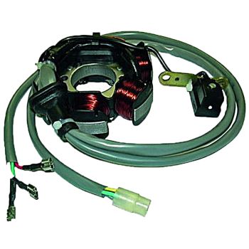 STATOR 6 POLIG 12V 90W (PIAGGIO 50 2T MOTOR)