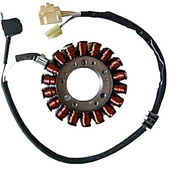 STATOR DREIPHASIG MITSUBISHI 18 POLIG MIT PICK-UP 2 KABEL (MOT. YAMAHA 500 4T I)
